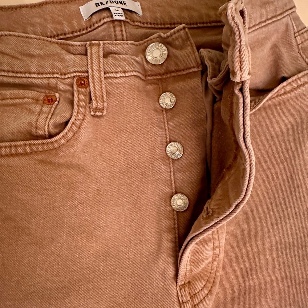 Women’s Re/done beige jeans size 26